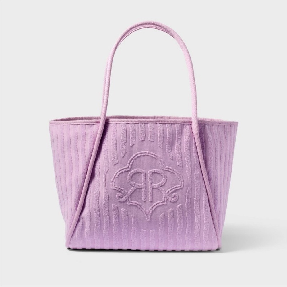 NWT Roller Rabbit x Target Lavender Quilted Logo Tote